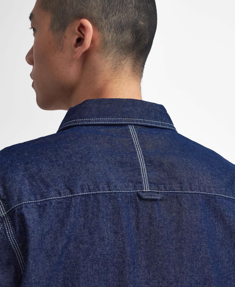 camisa de manga comprida terence denim