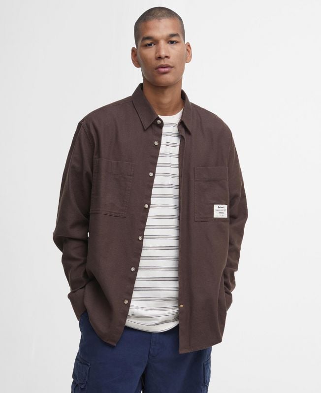 camisa angelo relaxed de manga comprida