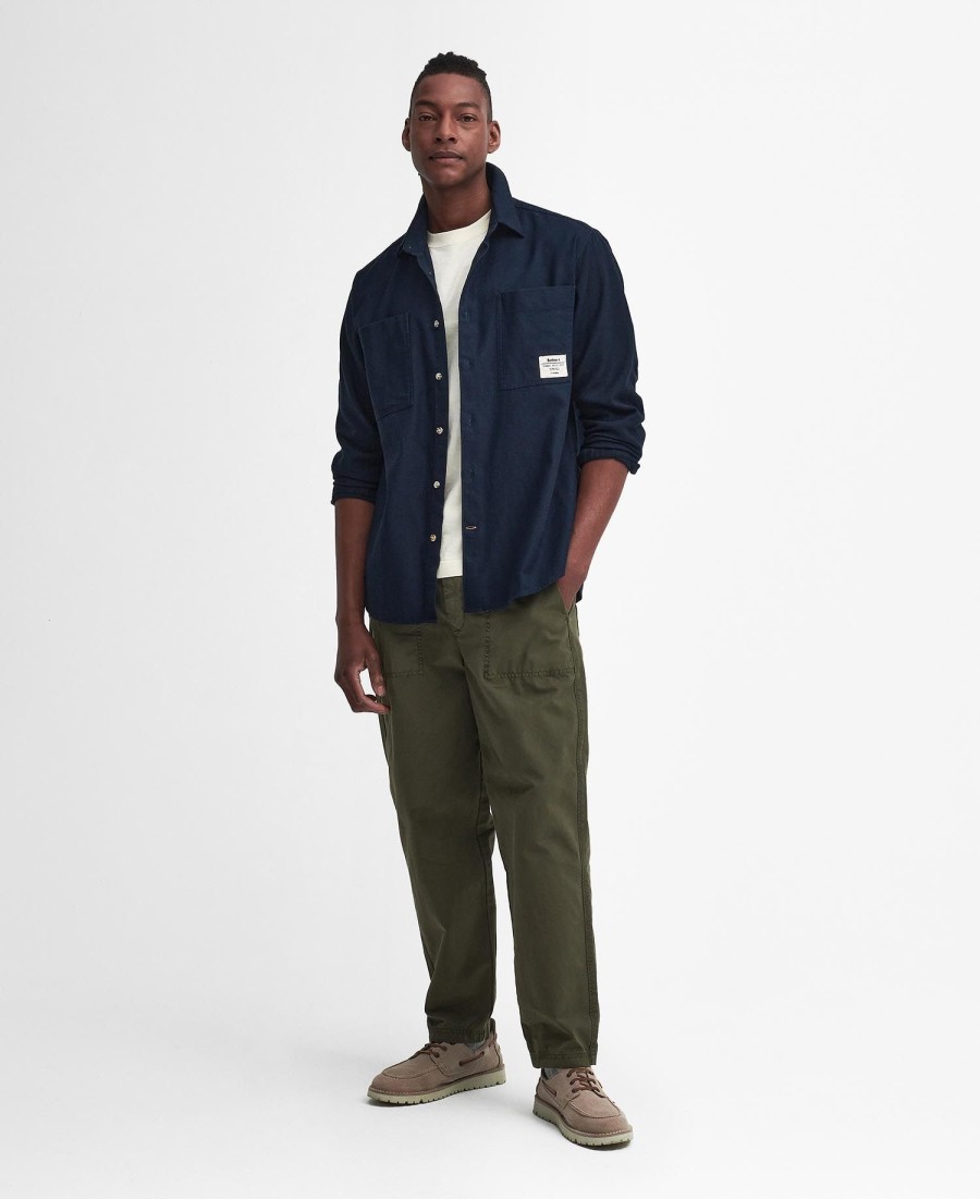 camisa angelo relaxed de manga comprida