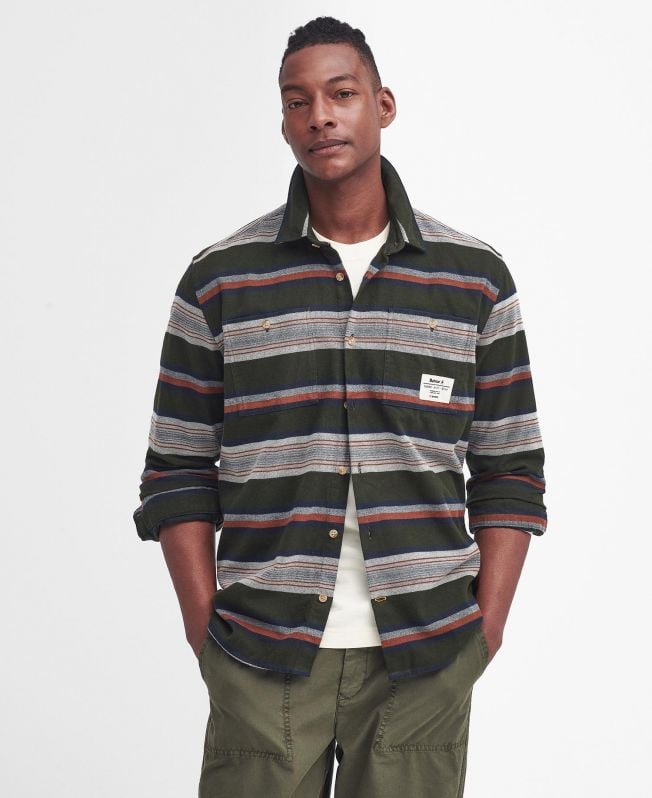 camisa bowen relaxed de manga comprida