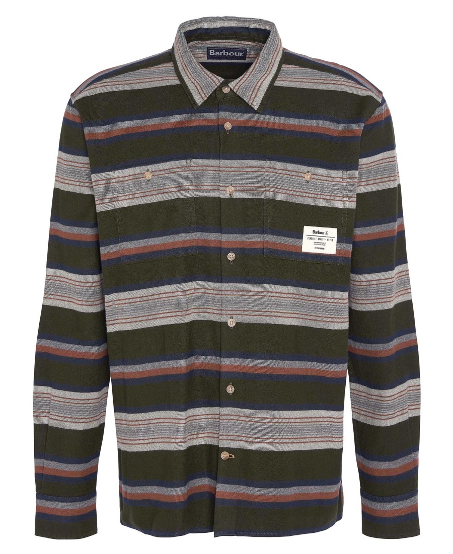 camisa bowen relaxed de manga comprida
