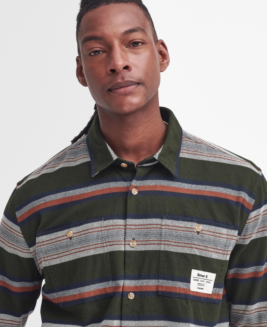camisa bowen relaxed de manga comprida