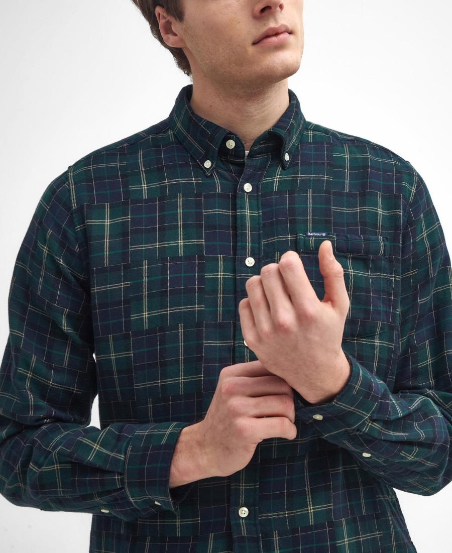 camisa de manga comprida sault sob medida