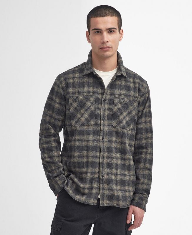 camisa de manga comprida dulwich brushed