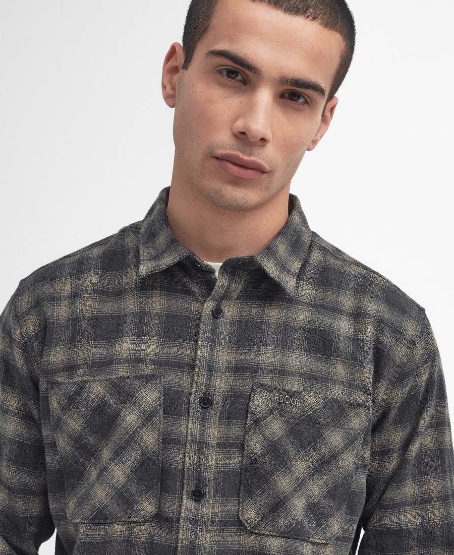 camisa de manga comprida dulwich brushed
