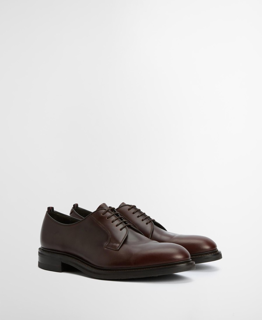 sapatos derby fernsby da barbour by loake