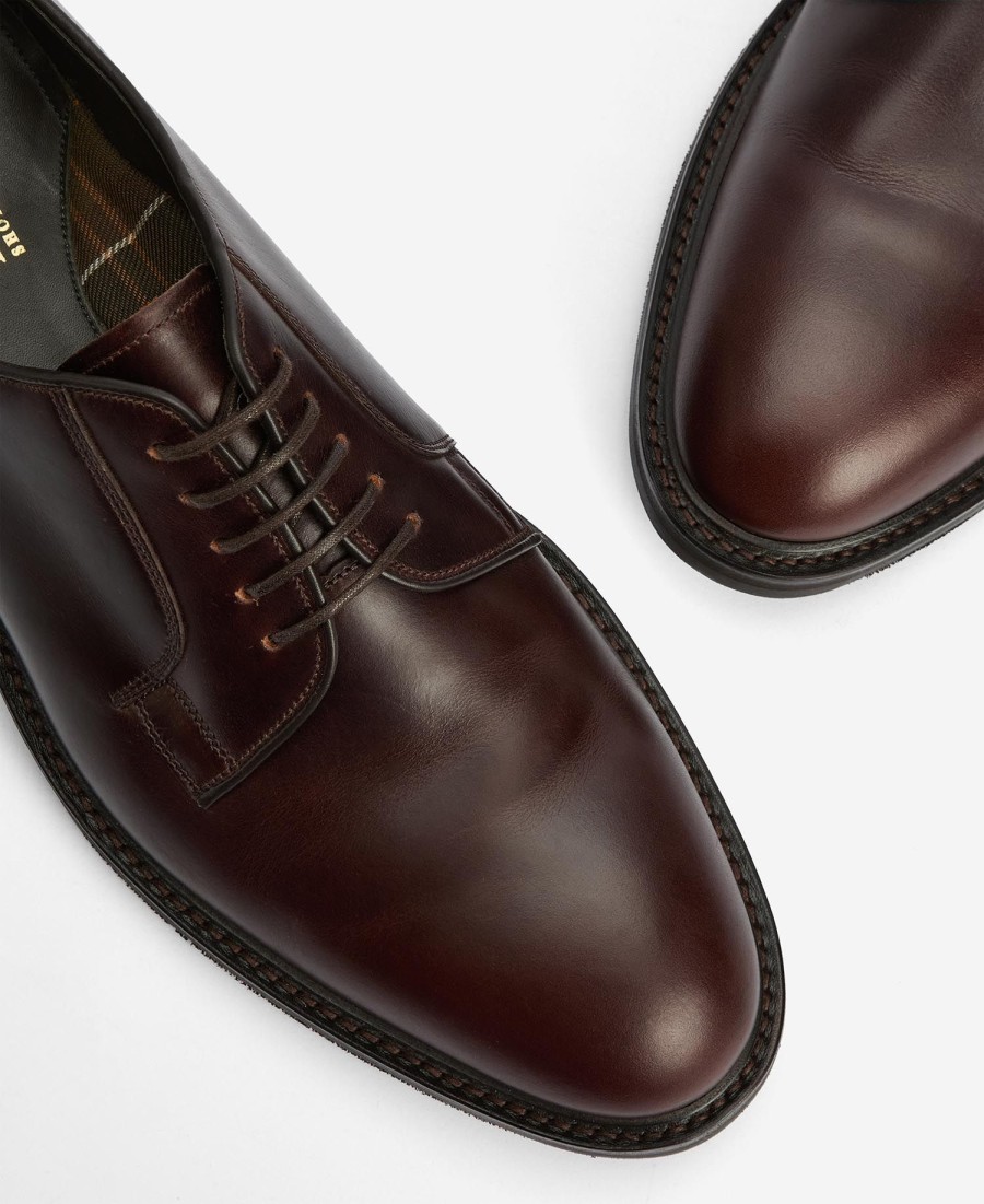 sapatos derby fernsby da barbour by loake
