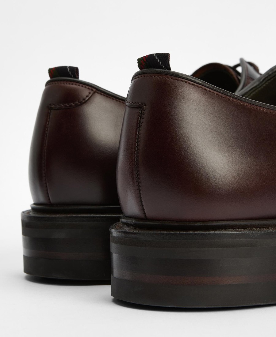 sapatos derby fernsby da barbour by loake