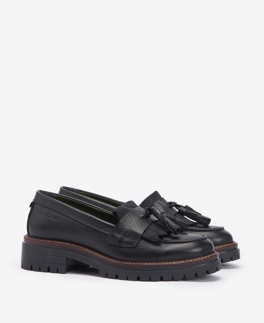 mocassins dolores com borla