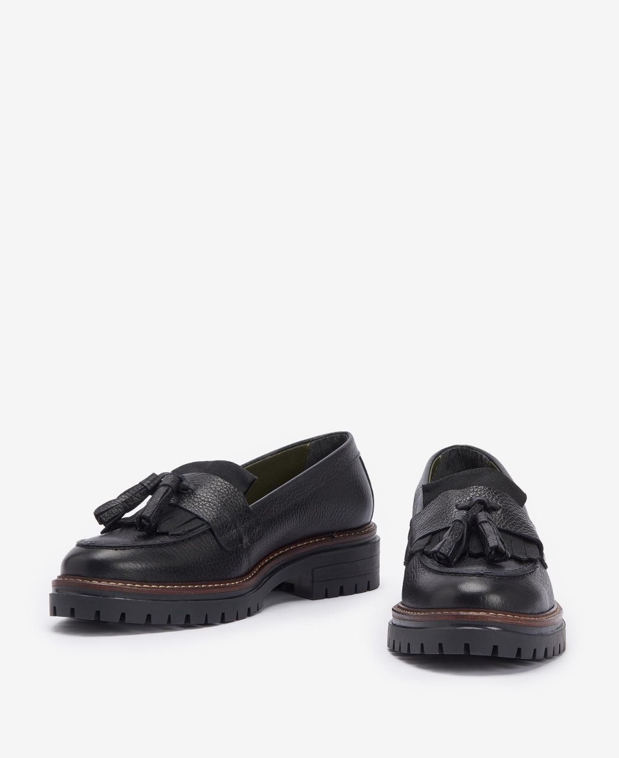 mocassins dolores com borla