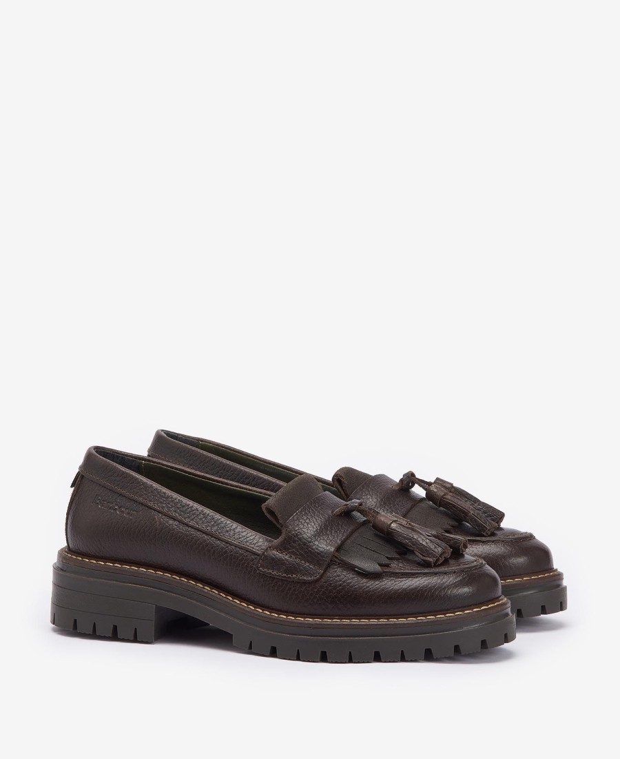 mocassins dolores com borla