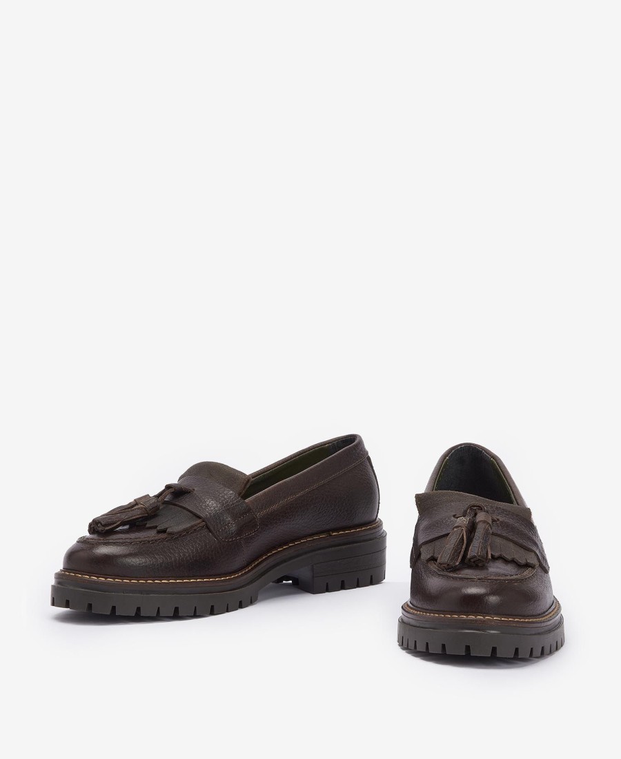mocassins dolores com borla