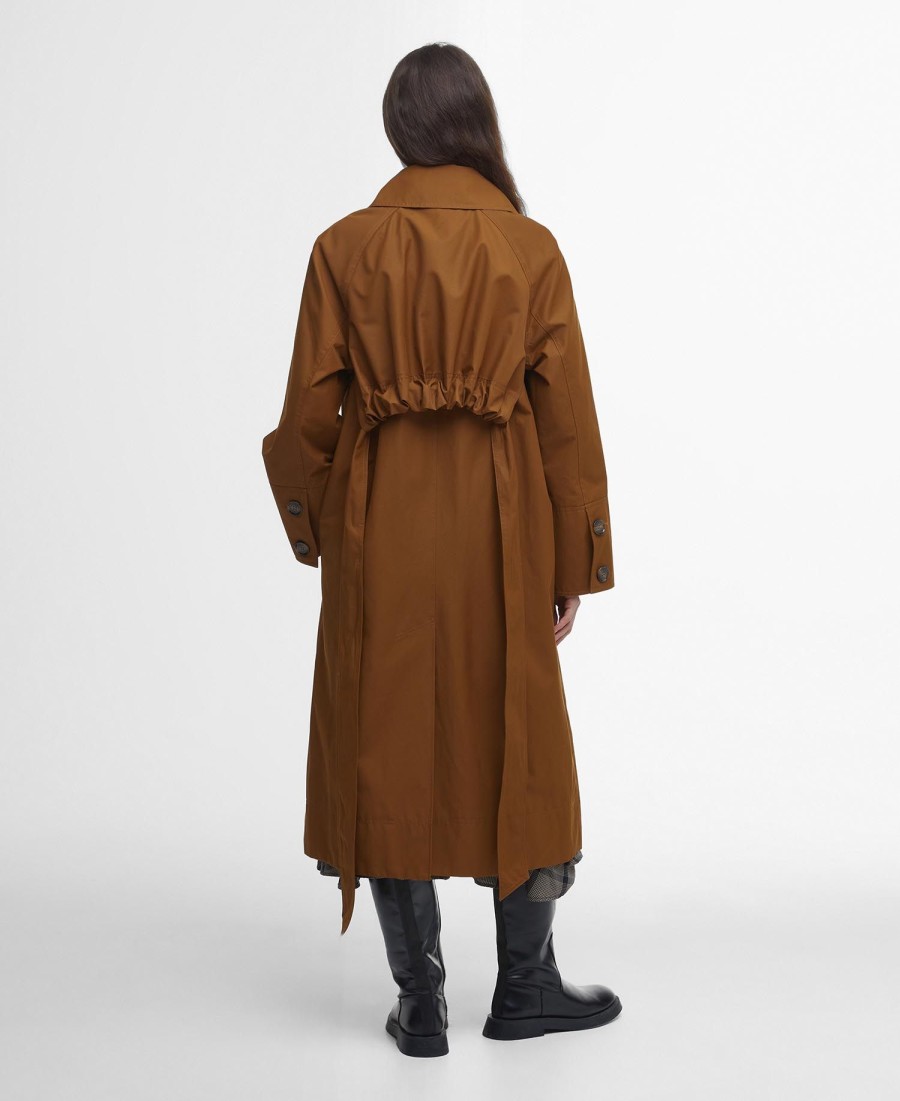trench coat beatrix à prova dágua