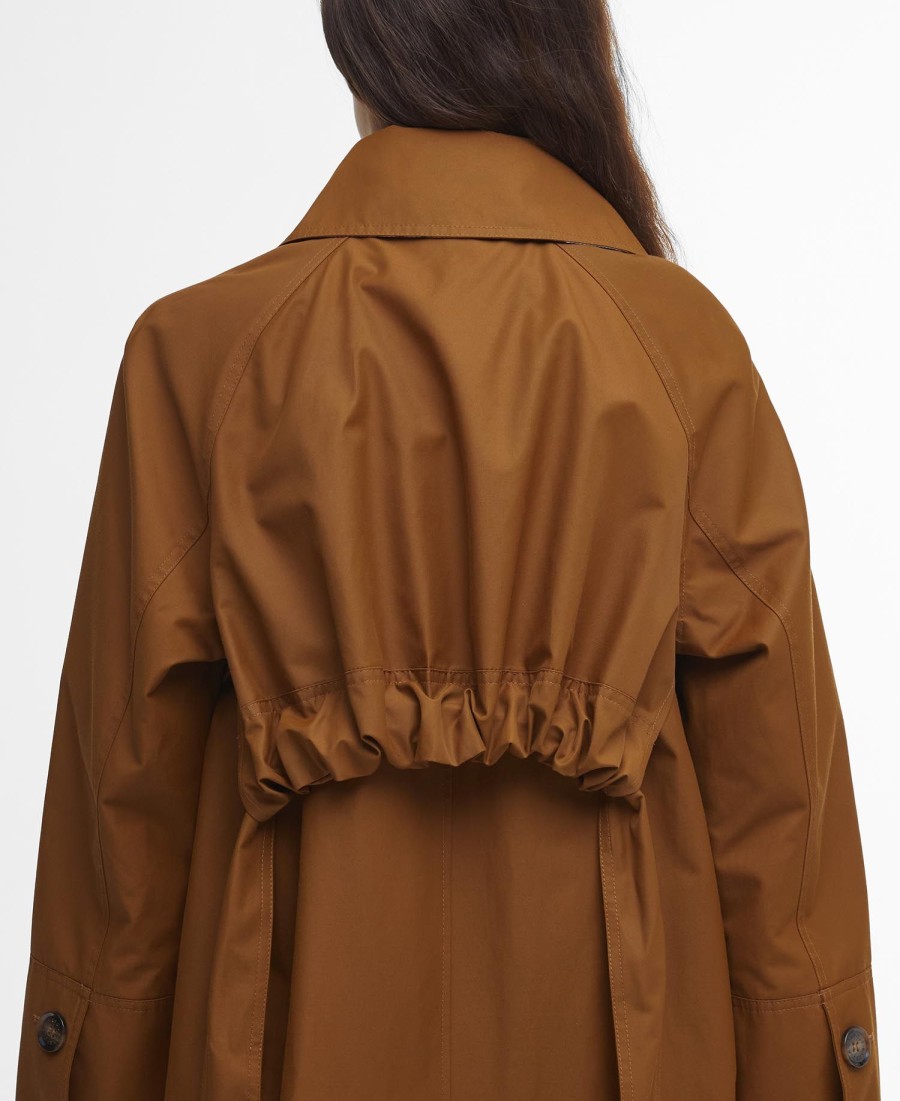 trench coat beatrix à prova dágua