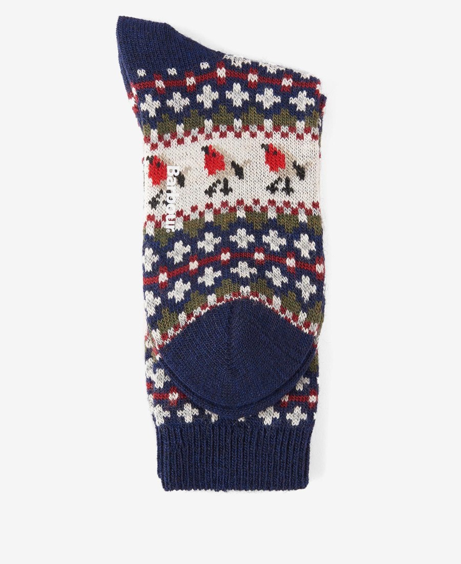meias robin fair isle