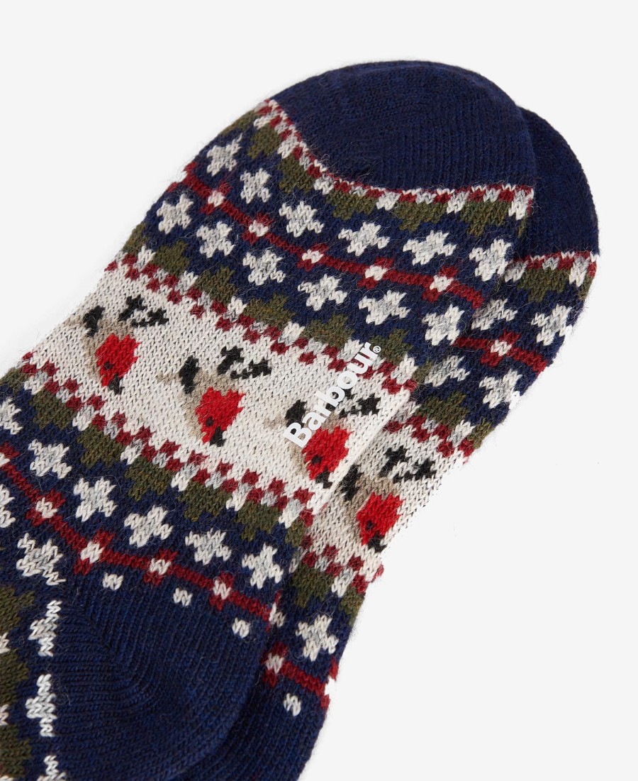meias robin fair isle