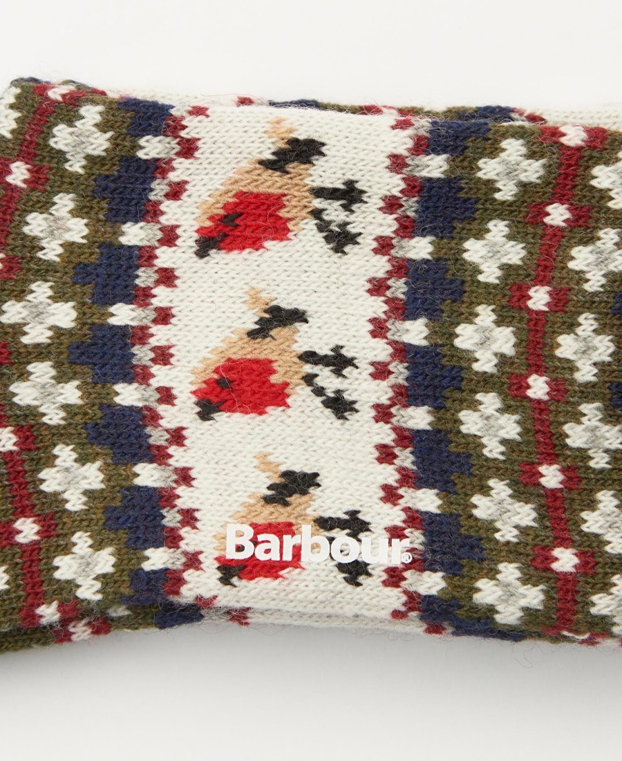 meias robin fair isle