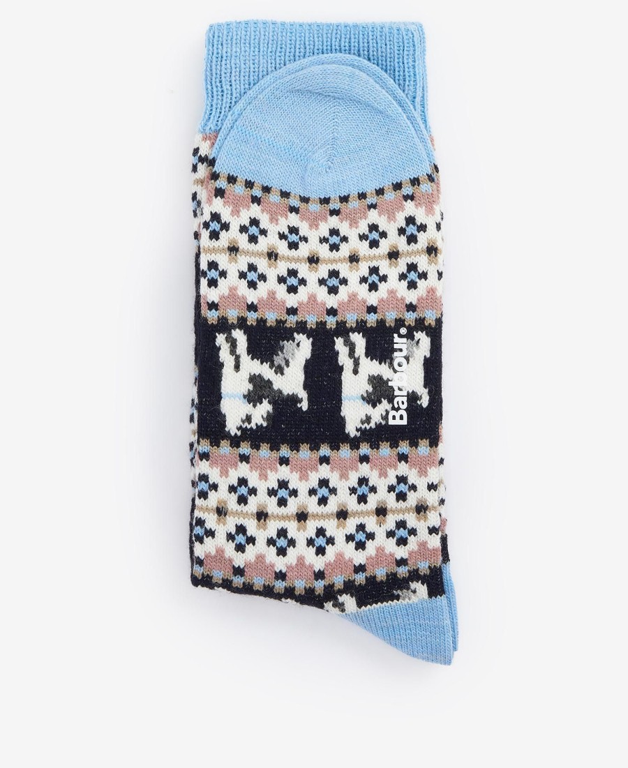 meias fair isle terrier