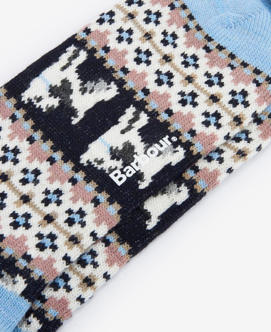 meias fair isle terrier