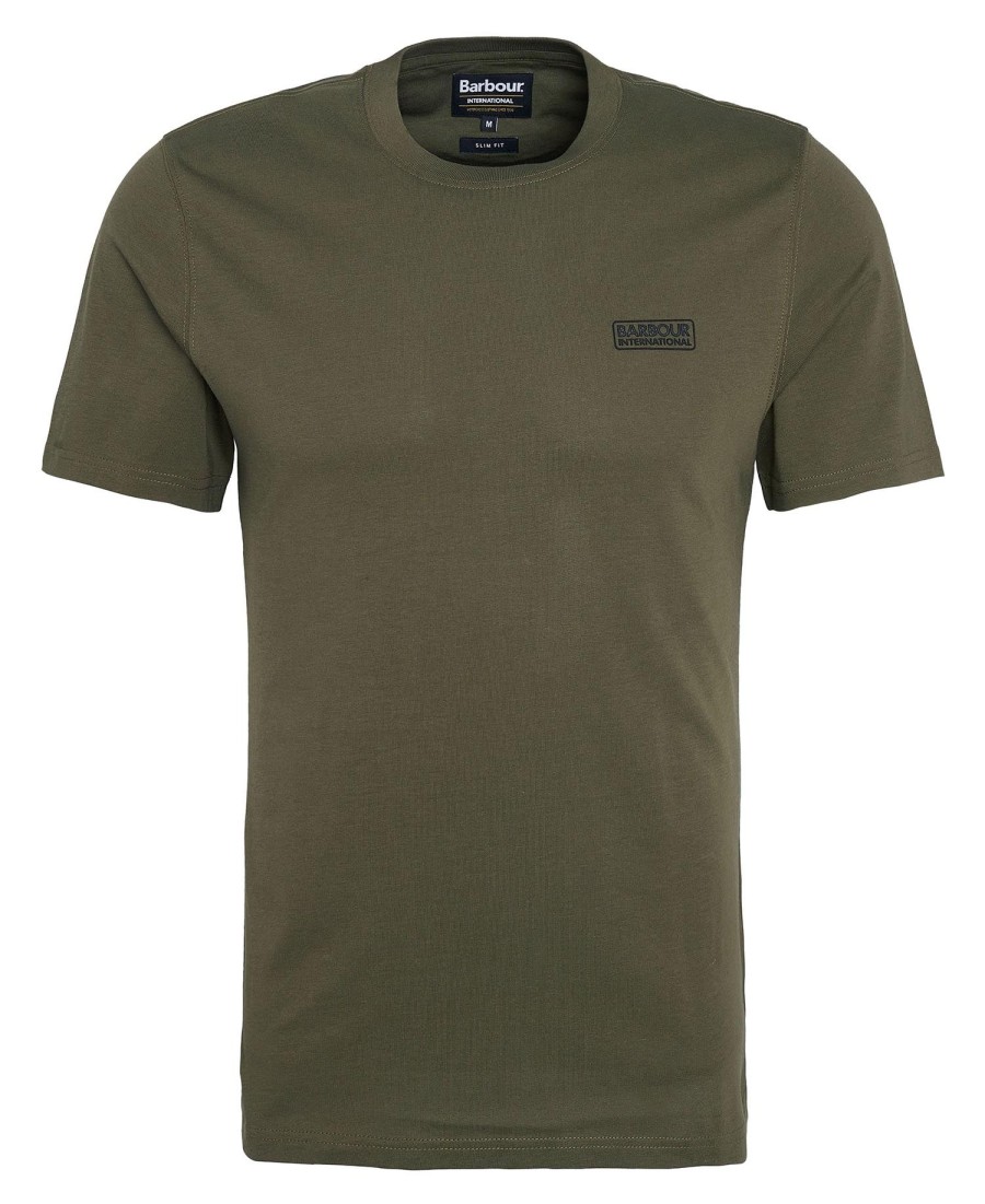 camiseta com logotipo pequeno