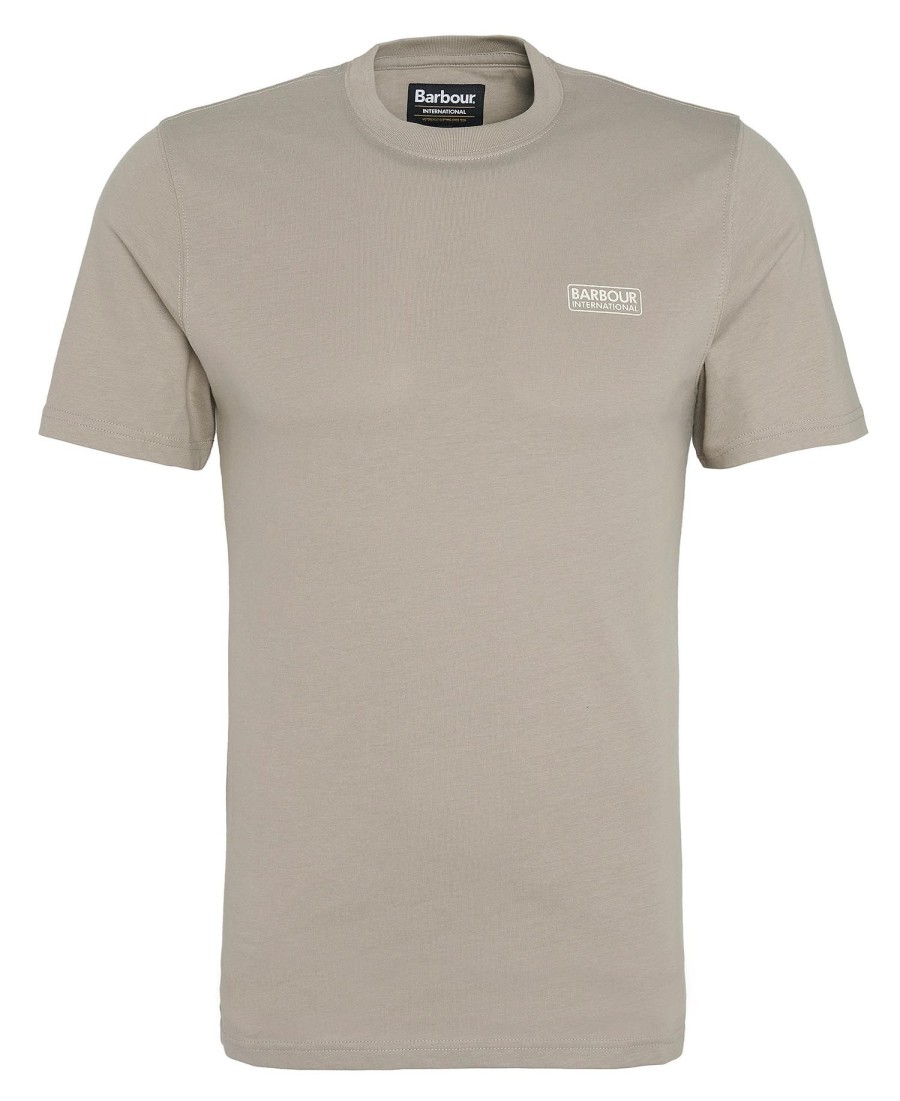 camiseta com logotipo pequeno