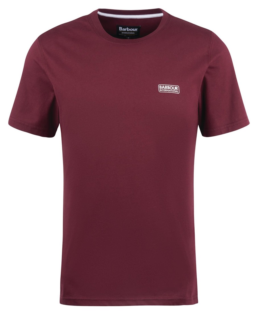 camiseta com logotipo pequeno
