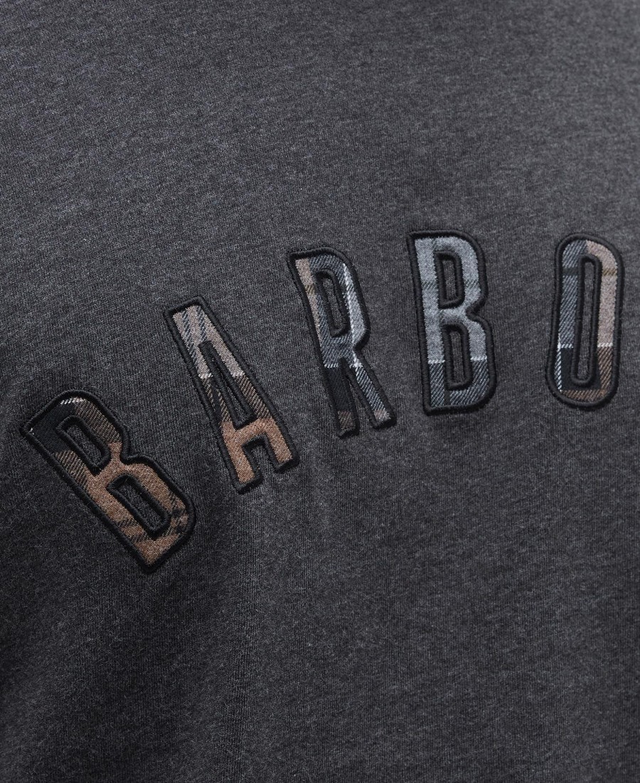 camiseta com o logotipo ancroft tartan