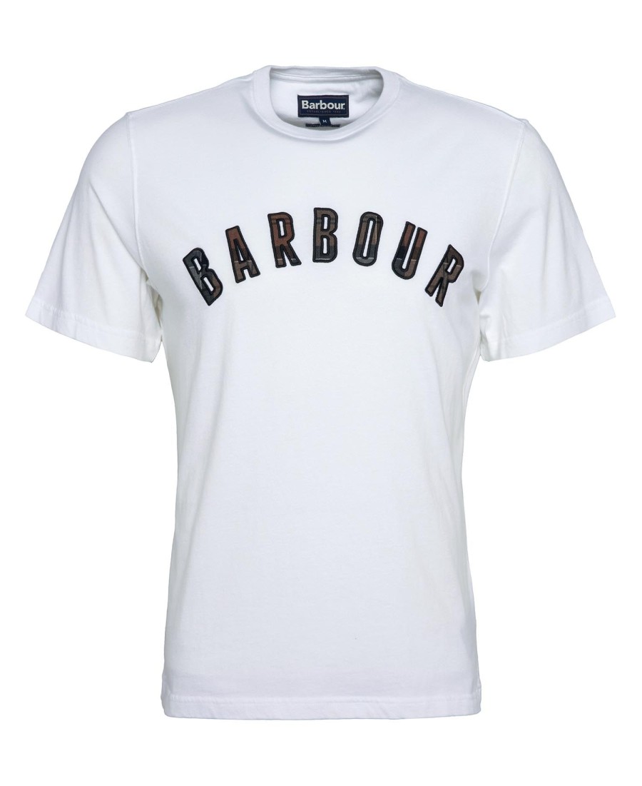 camiseta com o logotipo ancroft tartan