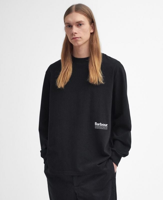 camiseta portwell oversized de manga comprida