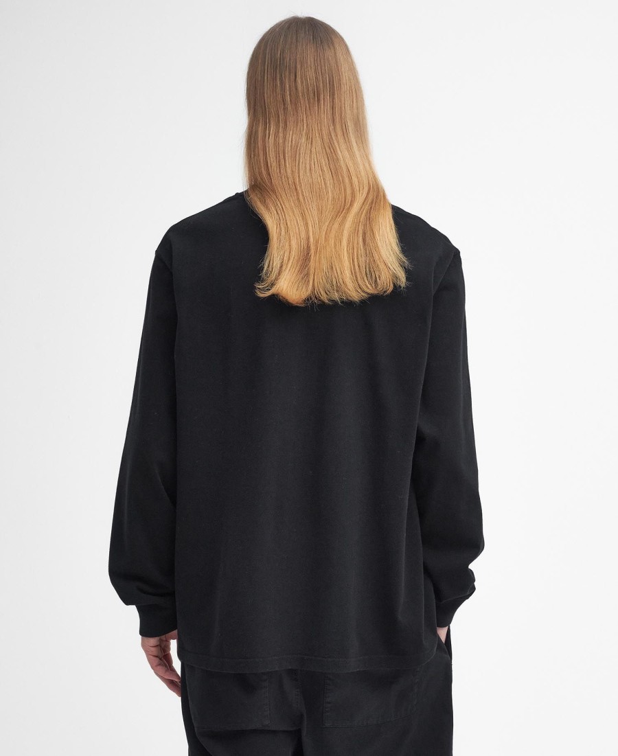 camiseta portwell oversized de manga comprida