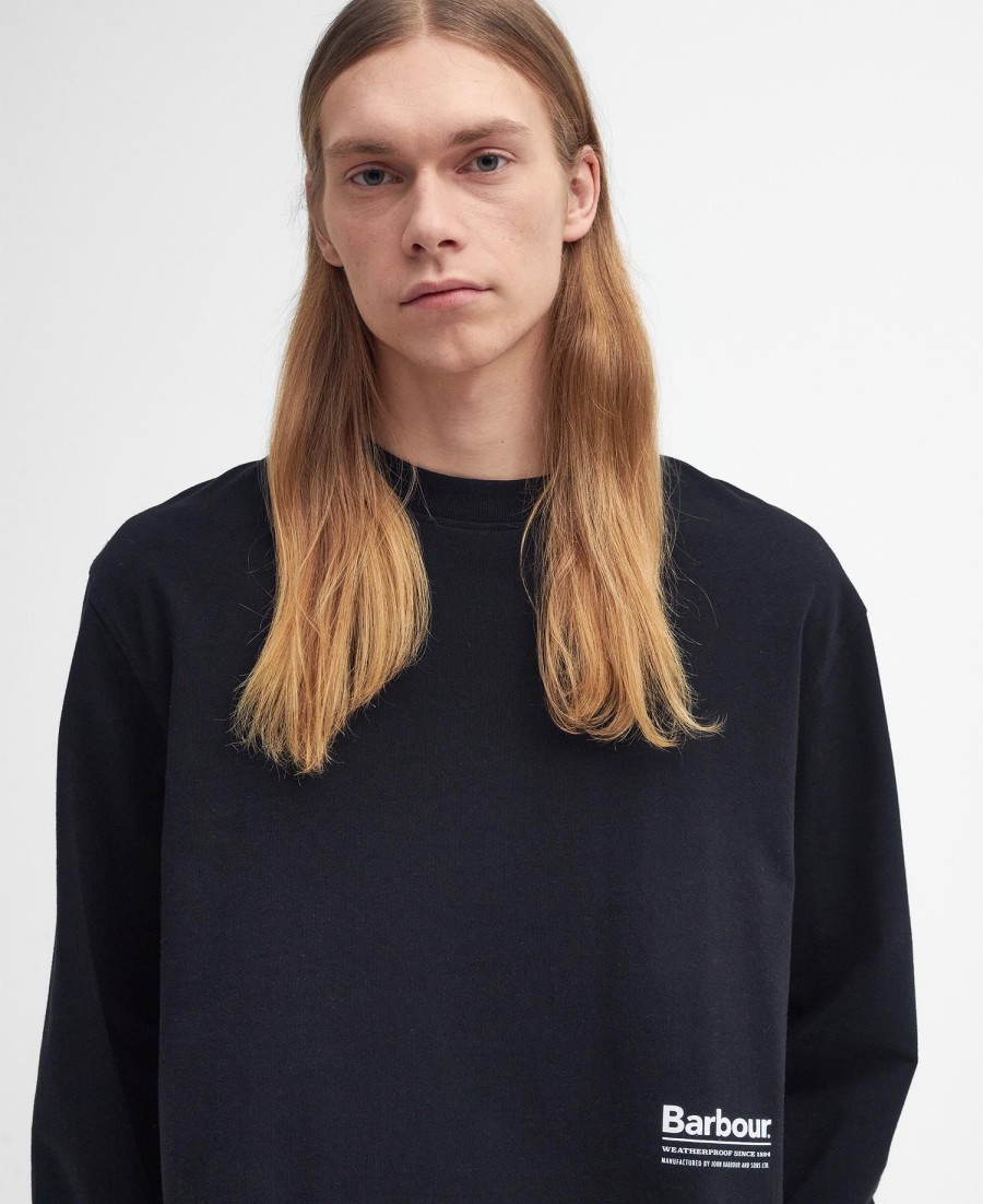 camiseta portwell oversized de manga comprida