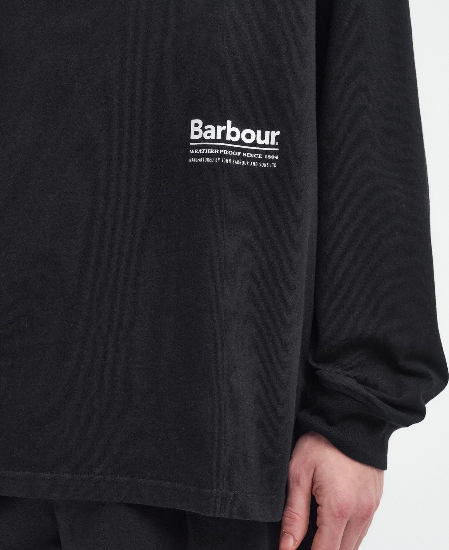 camiseta portwell oversized de manga comprida