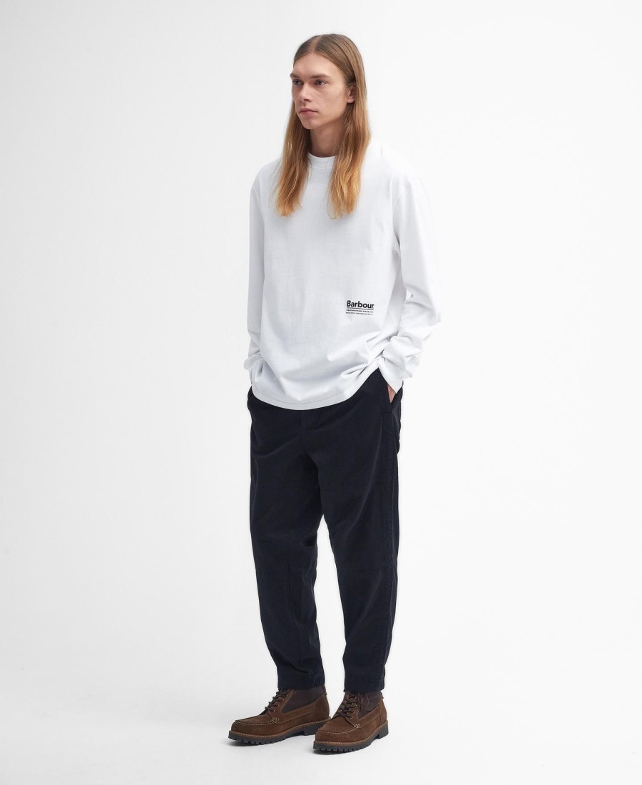 camiseta portwell oversized de manga comprida