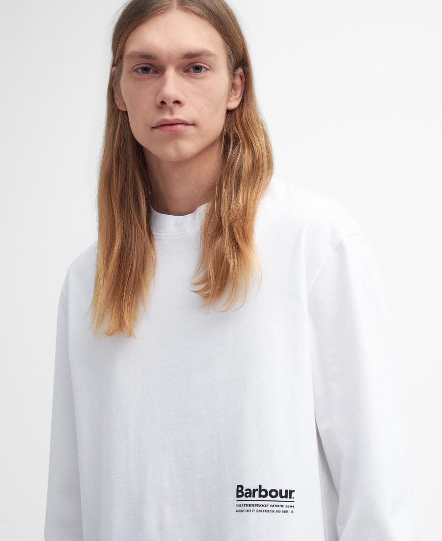 camiseta portwell oversized de manga comprida