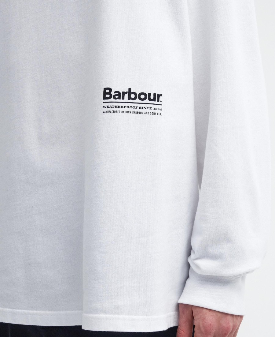 camiseta portwell oversized de manga comprida