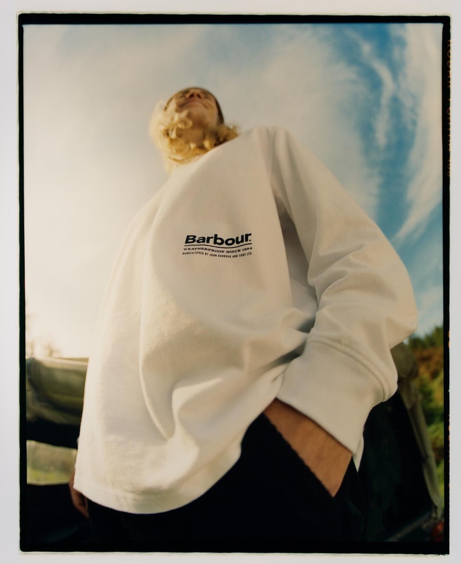 camiseta portwell oversized de manga comprida