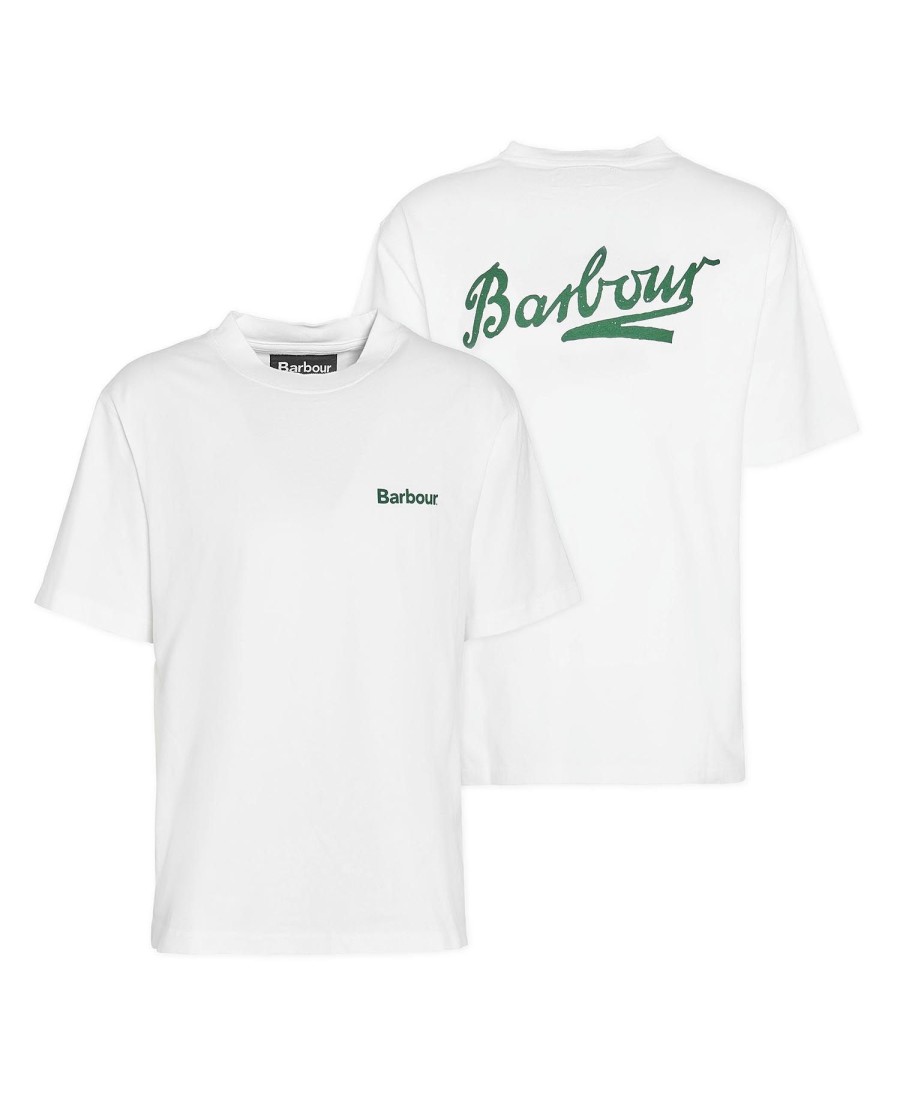 camiseta bowery oversized com estampa gráfica