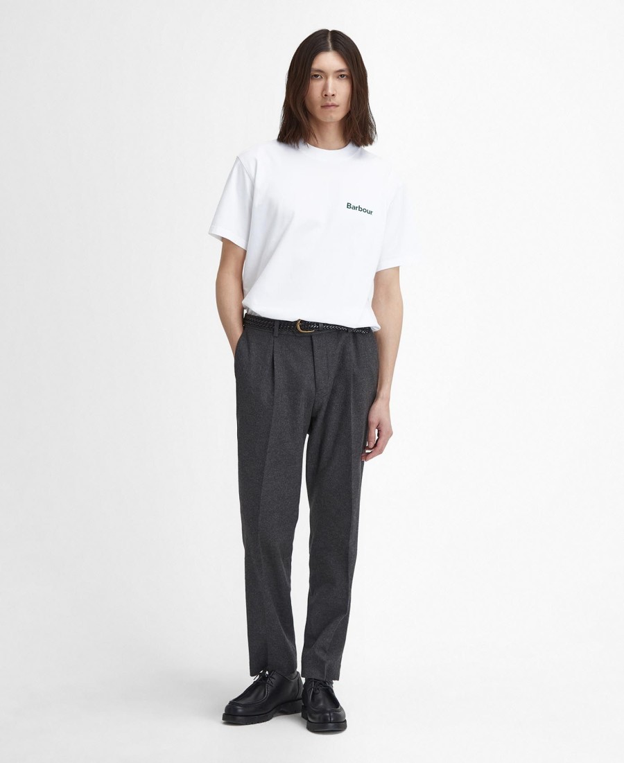camiseta bowery oversized com estampa gráfica