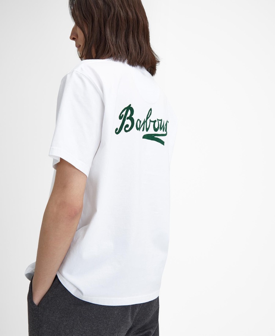camiseta bowery oversized com estampa gráfica