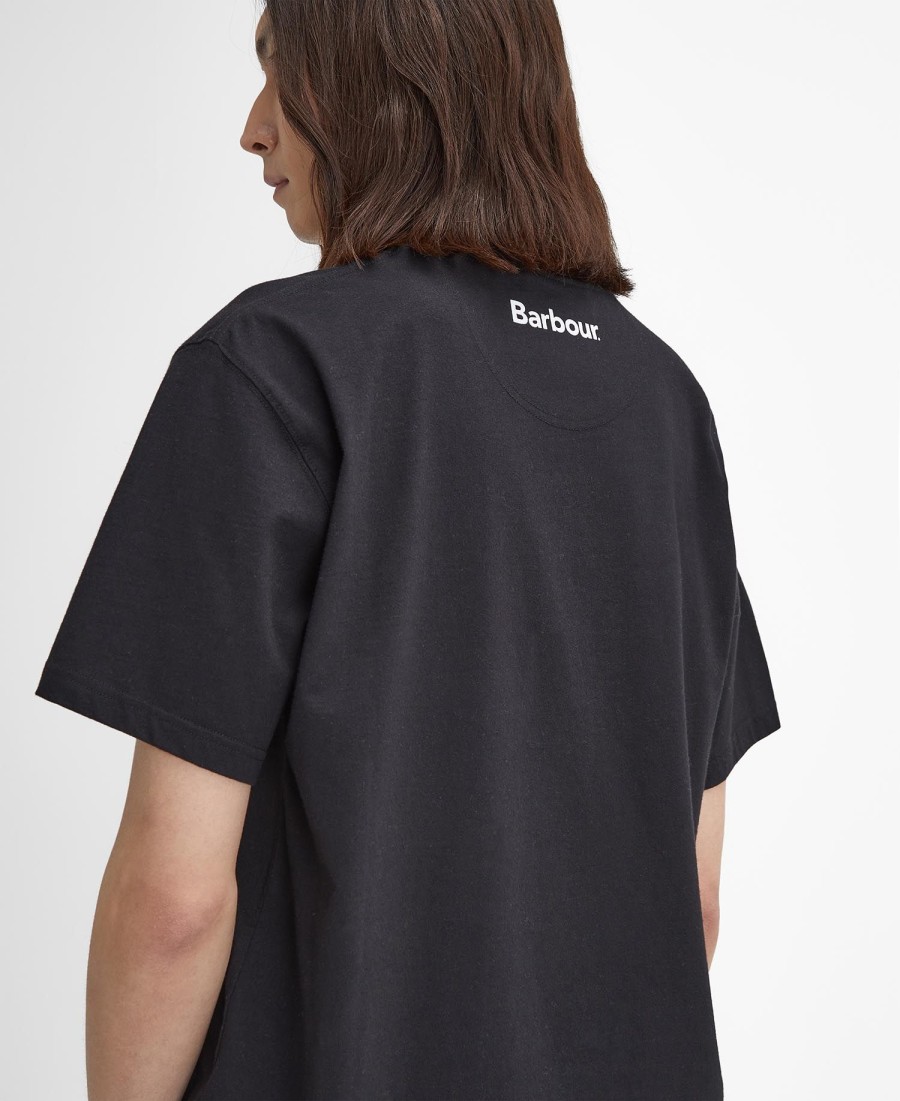 camiseta gráfica oversized pell