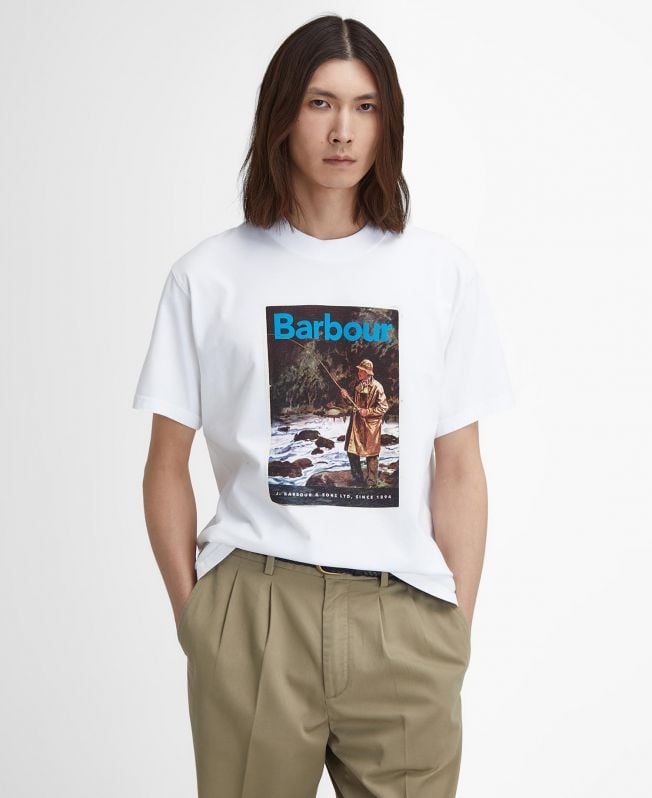 camiseta mortt oversized com estampa