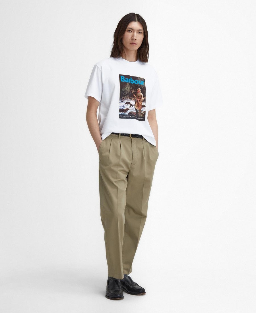 camiseta mortt oversized com estampa