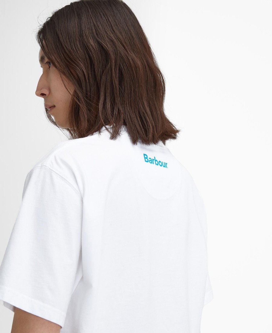 camiseta mortt oversized com estampa
