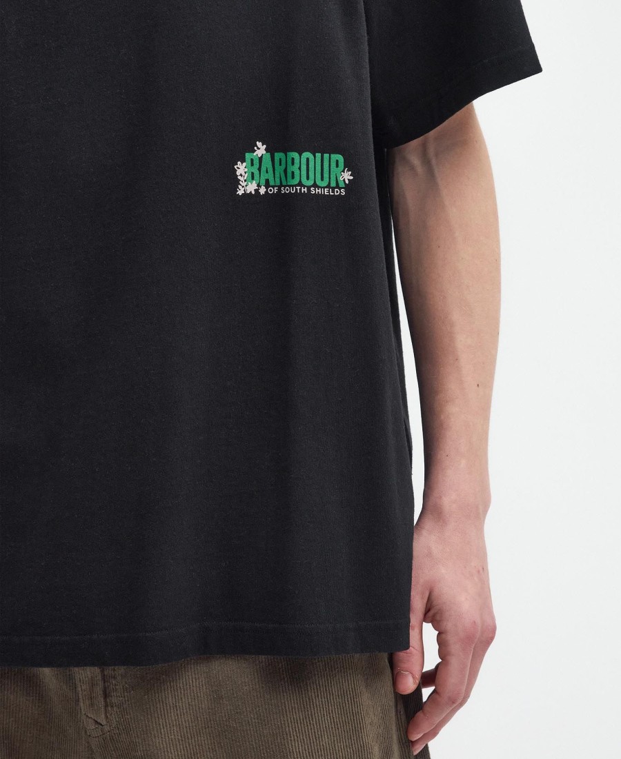 camiseta estampada oversized leonard