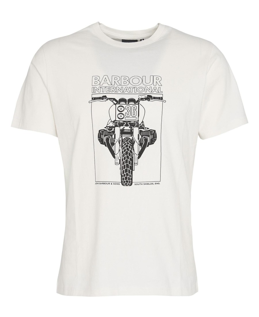 camiseta com estampa de autódromo