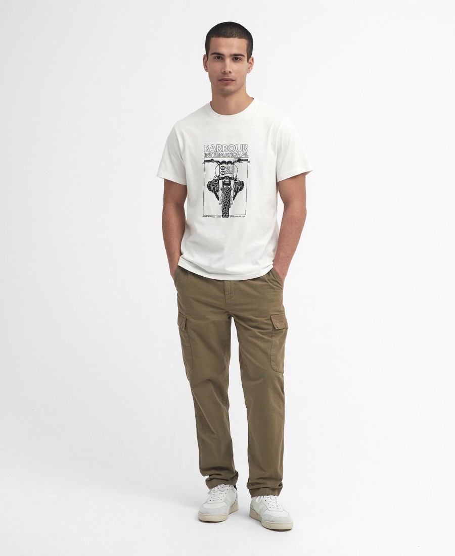 camiseta com estampa de autódromo