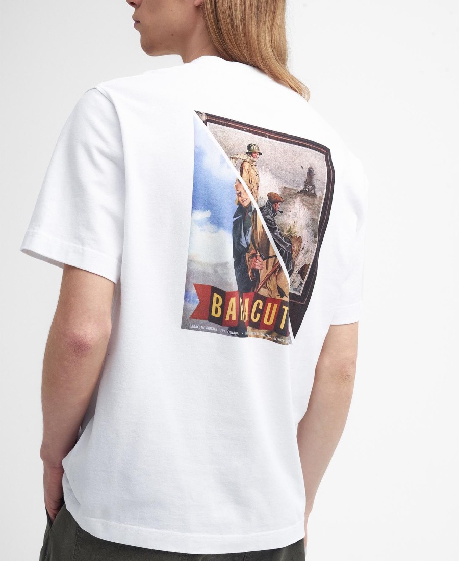 camiseta barbour x baracuta archive relaxed