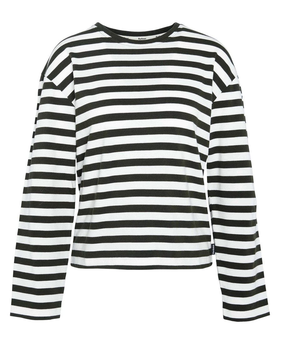 camiseta bede oversized de manga comprida