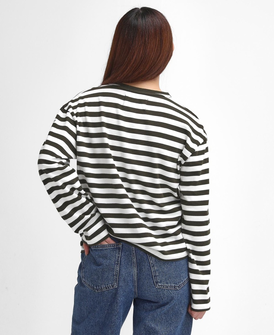 camiseta bede oversized de manga comprida