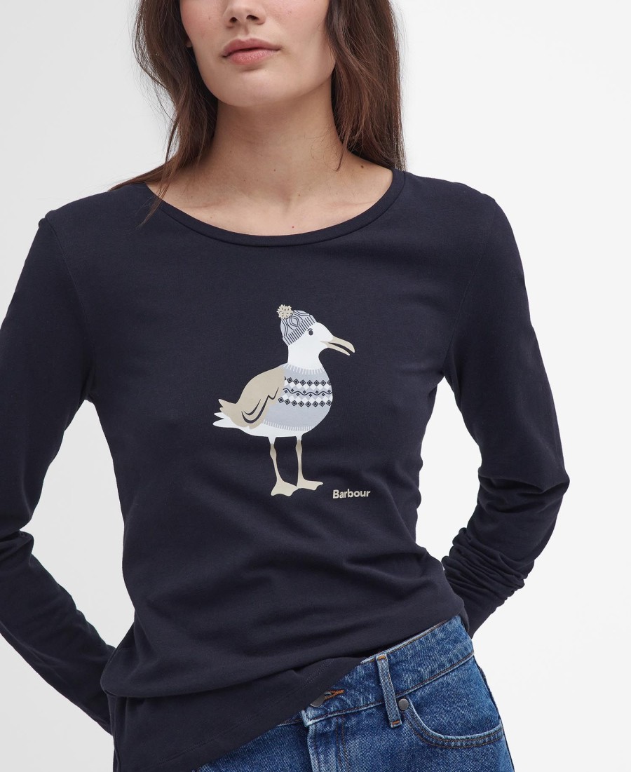 camiseta de manga comprida lossie